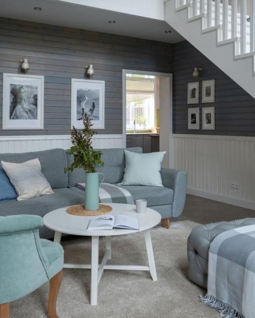 Дизайнеры придумали легкий в реализации, но недорогой в исполнении и интересный по стилистическому решению проект семейного загородного домика. 05