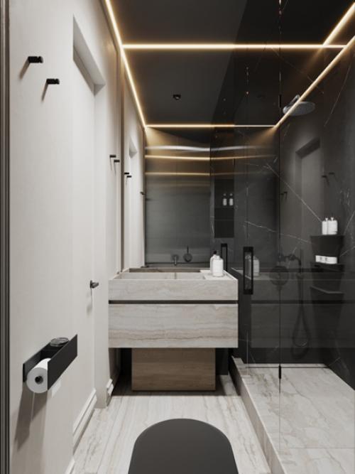 Reux_Project. Это проект квартиры в ЖК серебряный фонтан в Москве. 07