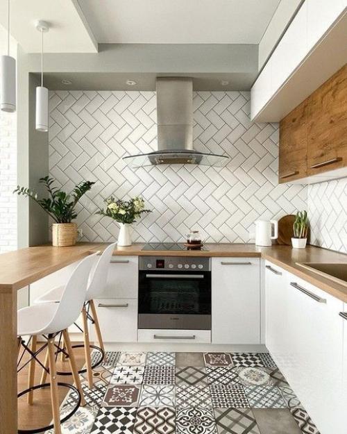 Белую кухню смело можно назвать классикой. 04