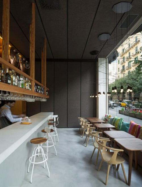 Ресторан Barton в прекрасной Барселоне. 03