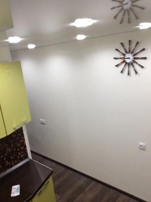 Муж своими руками, без чьей либо помощи переделал кухню. 04