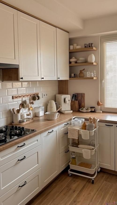 Теплый уютный интерьер современного дома: бюджетно и красиво! 05