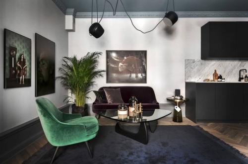 Кресла в дизайне интерьера гостиной. 03