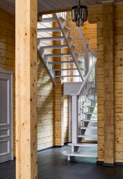 Интерьеры в построенном нами доме по индивидуальному проекту. 05