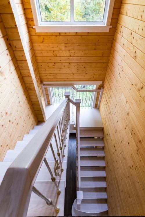 Интерьеры в построенном нами доме по индивидуальному проекту. 06