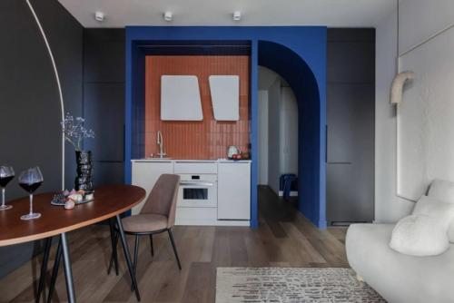 Маленькая квартира в духе кандинского. 01