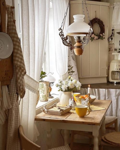 Винтажный шик. Дом маура лены в норвежской деревне. 03