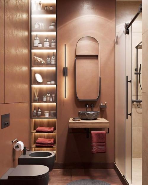 Потрясающие проекты ванных комнат. 06