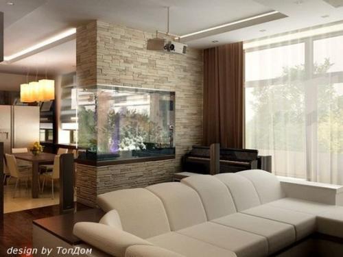 Аквариум в перегoрoдках так красиво выглядит! 02