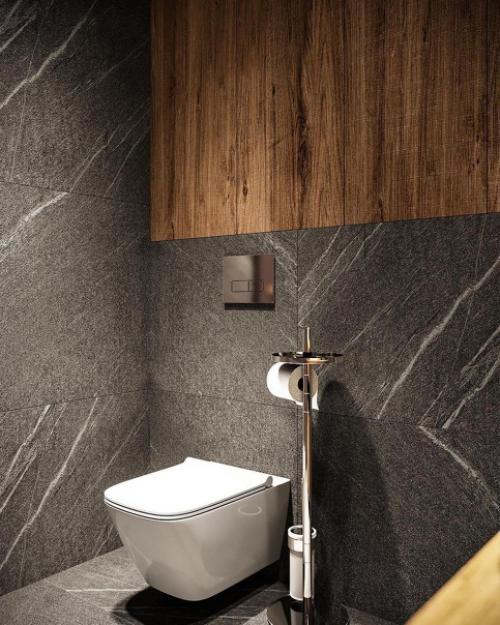 Интерьер ванной комнаты. 04