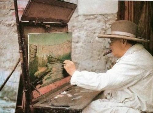 Живопись уинстона черчиля. 04