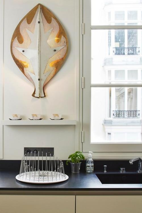 Свежий интерьер квартиры в Париже. 05