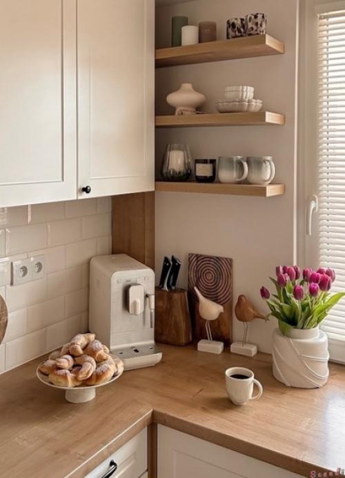 Теплый уютный интерьер современного дома: бюджетно и красиво! 07