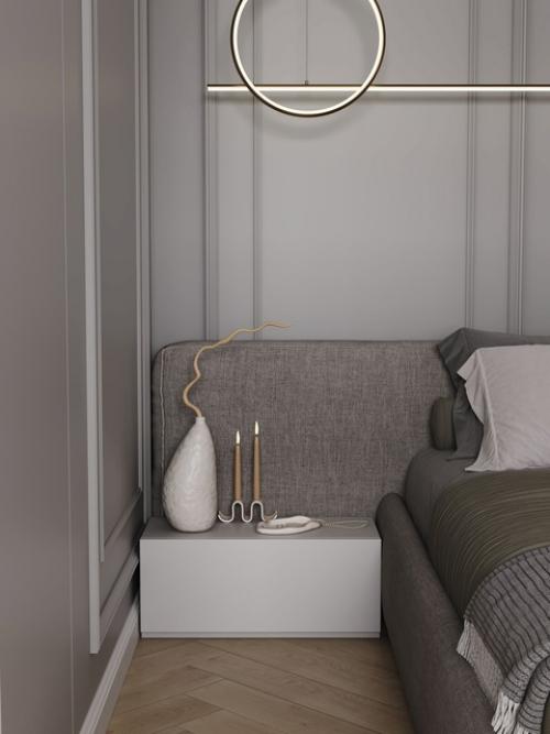 Проект квартиры - студии 35, 4 м 2 в ЖК Level причальный в Москве. 08