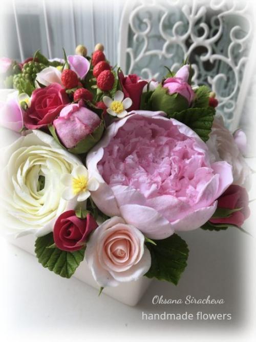 Настольная композиция.  Полностью ручная работа. 03