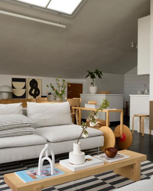 Скандинавская квартира - студия с волшебным видом на Стокгольм. 03