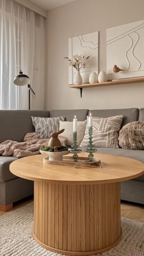 Теплый уютный интерьер современного дома: бюджетно и красиво! 06