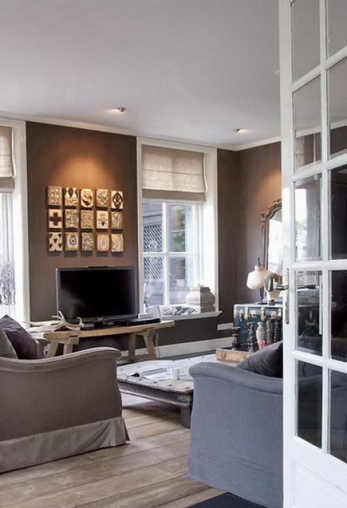 Дом в серо - бежевой гамме. 08 Дом в серо - бежевой гамме. 08