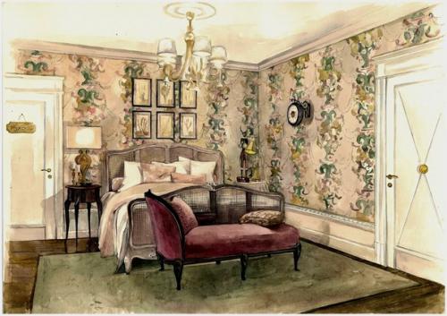 Познакомилась не так давно с одним ростовским дизайнером по имени Ксения, она увидела мои зарисовки акварелью и сказала: ты мне нужна! 01