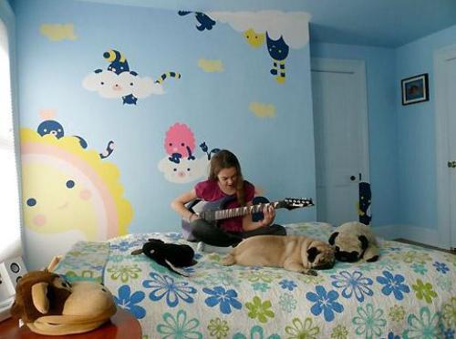 Колористика детской комнаты. 01