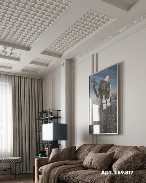 New Art Deco от европласт - панели, которые вдохновлены ар - деко, идеально вписываются в современные интерьеры. 01