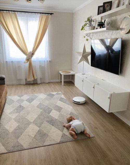 А белый цвет всё - равно будет лидером в дизайне интерьеров. 06