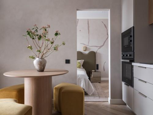 Интерьер 1-комнатной квартиры 34 м 2 в Санкт-петербурге. 01