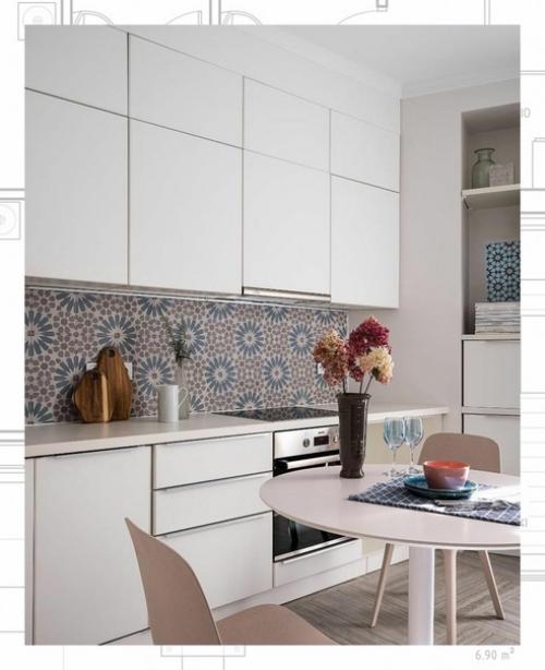 Квартира 39 м с двумя балконами для молодой семьи. 05