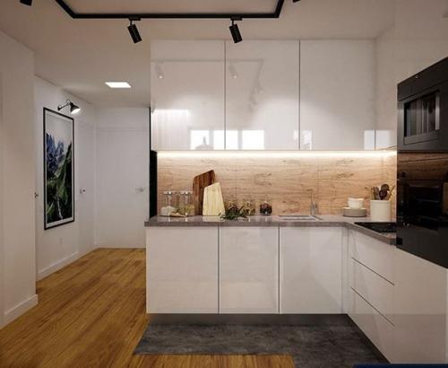 Кyxня Проектaeвродвушкa. 01