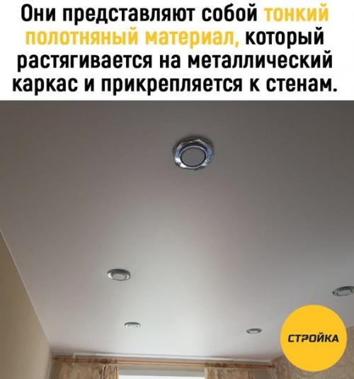 Одним из главных преимуществ натяжных потолков является их эстетический вид. 01