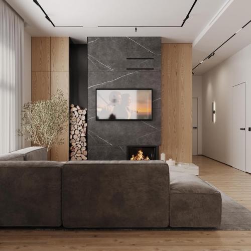 Сейчас покажу, как будет выглядеть интерьер этого дома. 06