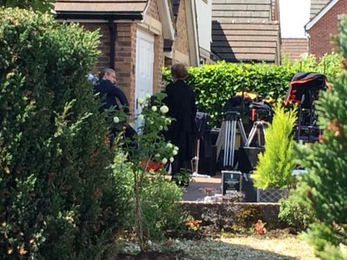 Sherlock.  Рассказ о вчерашних съёмках. 01