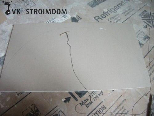 Как вместо двери сделать арки. 09