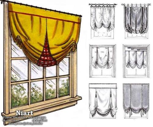 Английская, она же лондонская штора - знакомьтесь! 02