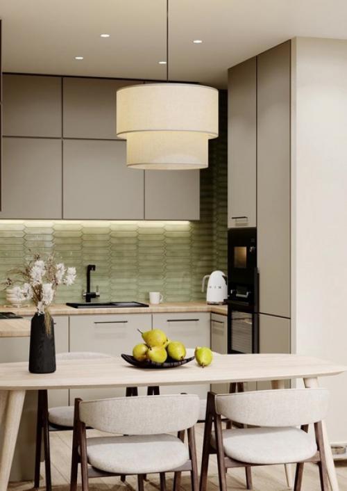 Красивый интерьер. Современной кухни. 03