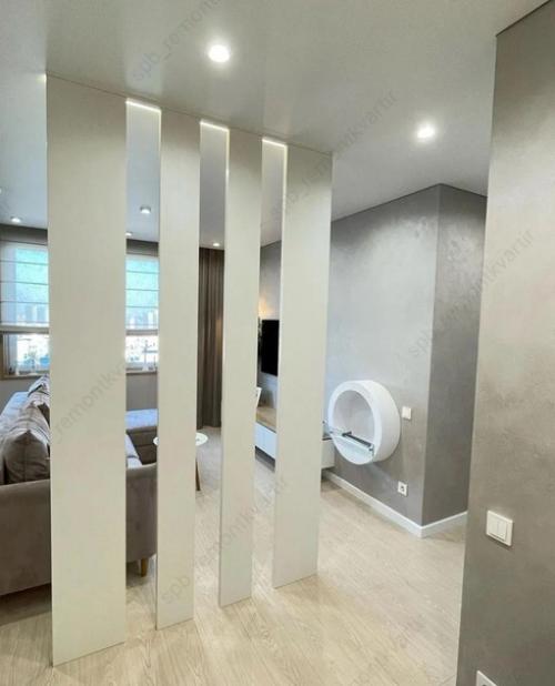 Современная квартира. В спокойной цветовой гамме. 03