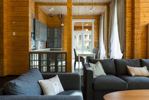 Интерьеры в построенном нами доме по индивидуальному проекту. 03