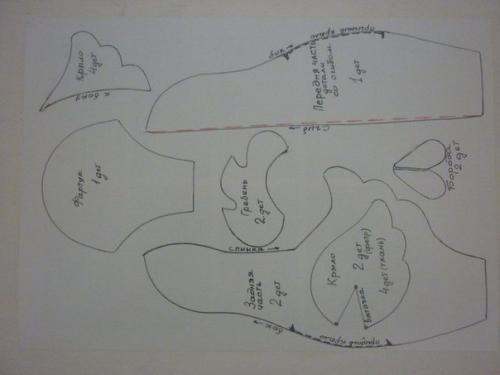 Мы шьём декор из ткани. 03