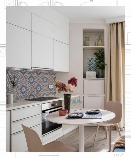 Квартира 39 м с двумя балконами для молодой семьи. 06