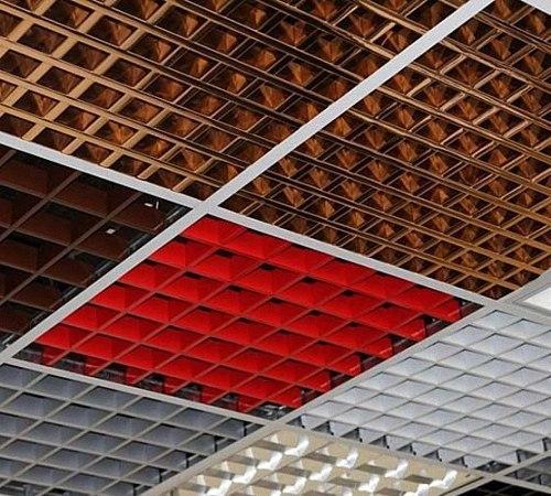 Потолки грильято: устройство, технология и схема монтажа. 05