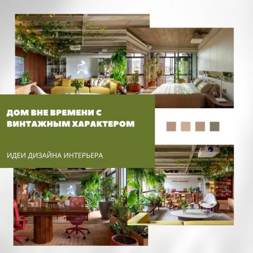 Уют в бетоне: брутализм с растениями и автоматикой.