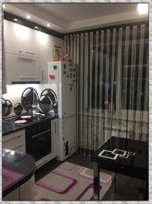 Крохотная кухня. Симпатичная. 01