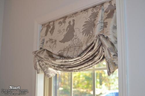 Английская, она же лондонская штора - знакомьтесь! 05