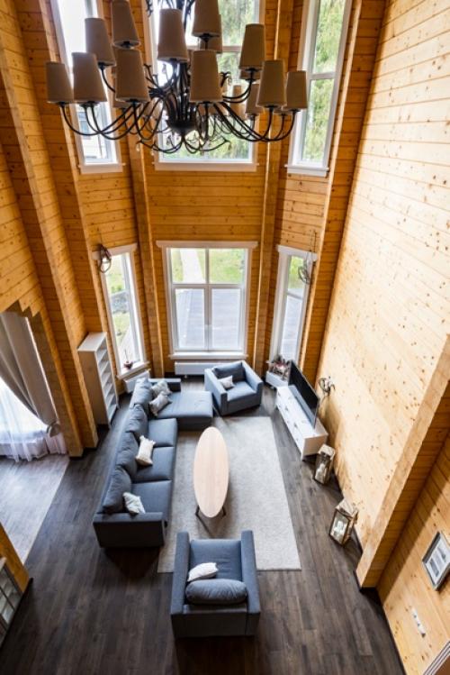 Интерьеры в построенном нами доме по индивидуальному проекту. 04