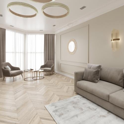 Дизайн интерьера гостиной. 02