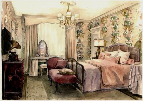 Познакомилась не так давно с одним ростовским дизайнером по имени Ксения, она увидела мои зарисовки акварелью и сказала: ты мне нужна!