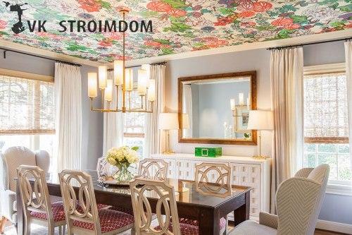 Потолочные обои: способ создания оригинального интерьера. 01