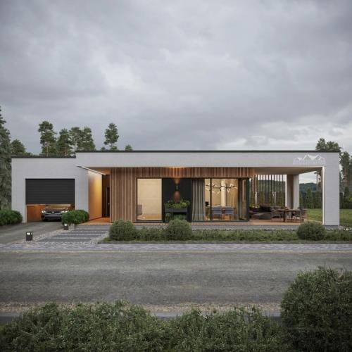 Сейчас покажу, как будет выглядеть интерьер этого дома. 03