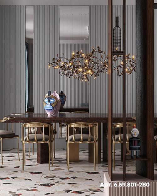 New Art Deco от европласт - панели, которые вдохновлены ар - деко, идеально вписываются в современные интерьеры. 02