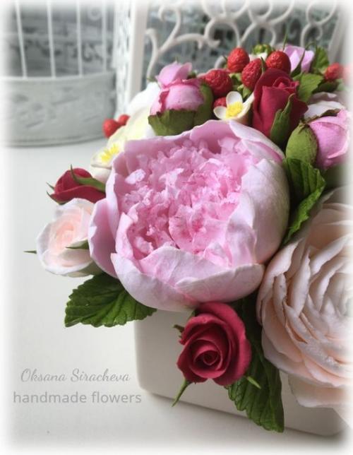 Настольная композиция.  Полностью ручная работа. 02